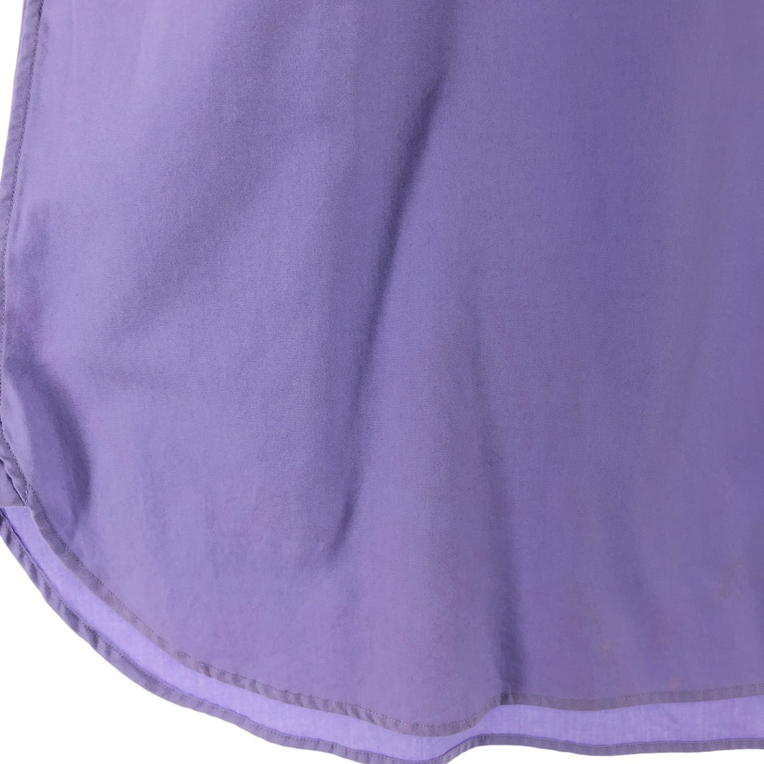 Ralph Lauren POLO by Ralph Lauren ESTATE CUSTOM FIT short sleeve cotton shirt, men's XL size cotton purple type Vintage Second Hand