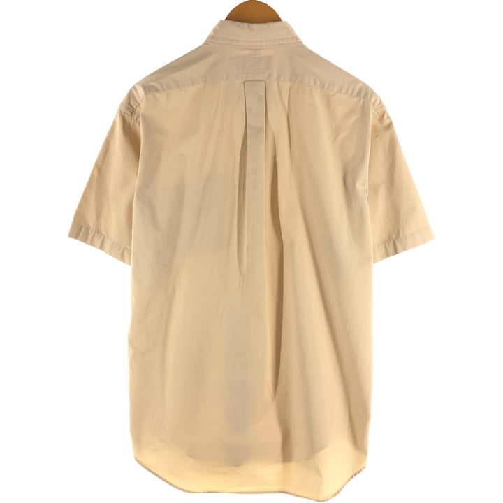 Ralph Lauren BLAKE short sleeve button down shirt, men's size M cotton Beige type Vintage Second Hand
