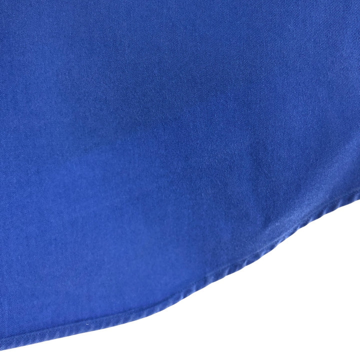 Ralph Lauren BLAKE short sleeve button down shirt, men's size L cotton blue type Vintage Second Hand