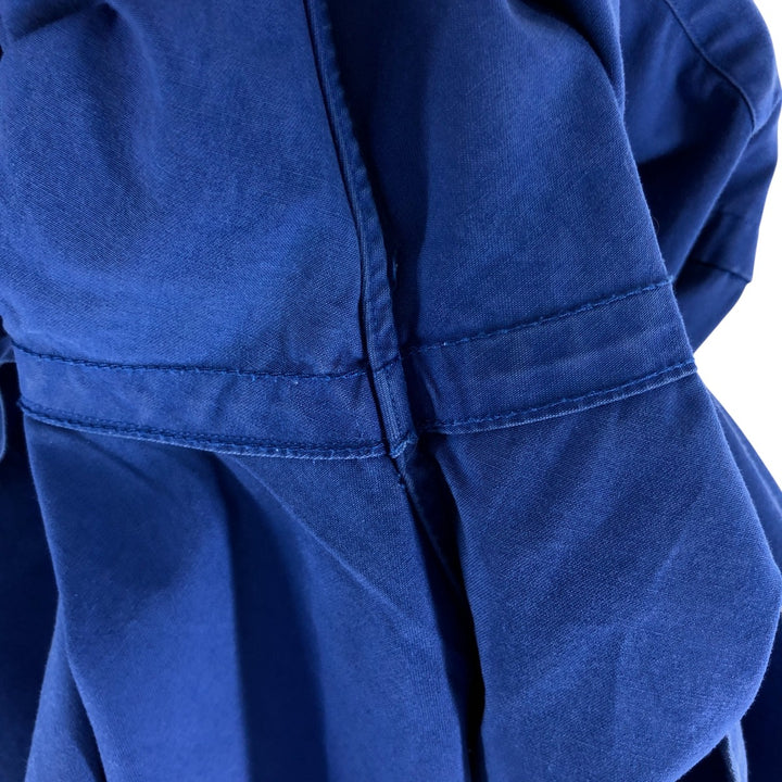 Ralph Lauren BLAKE short sleeve button down shirt, men's size L cotton blue type Vintage Second Hand