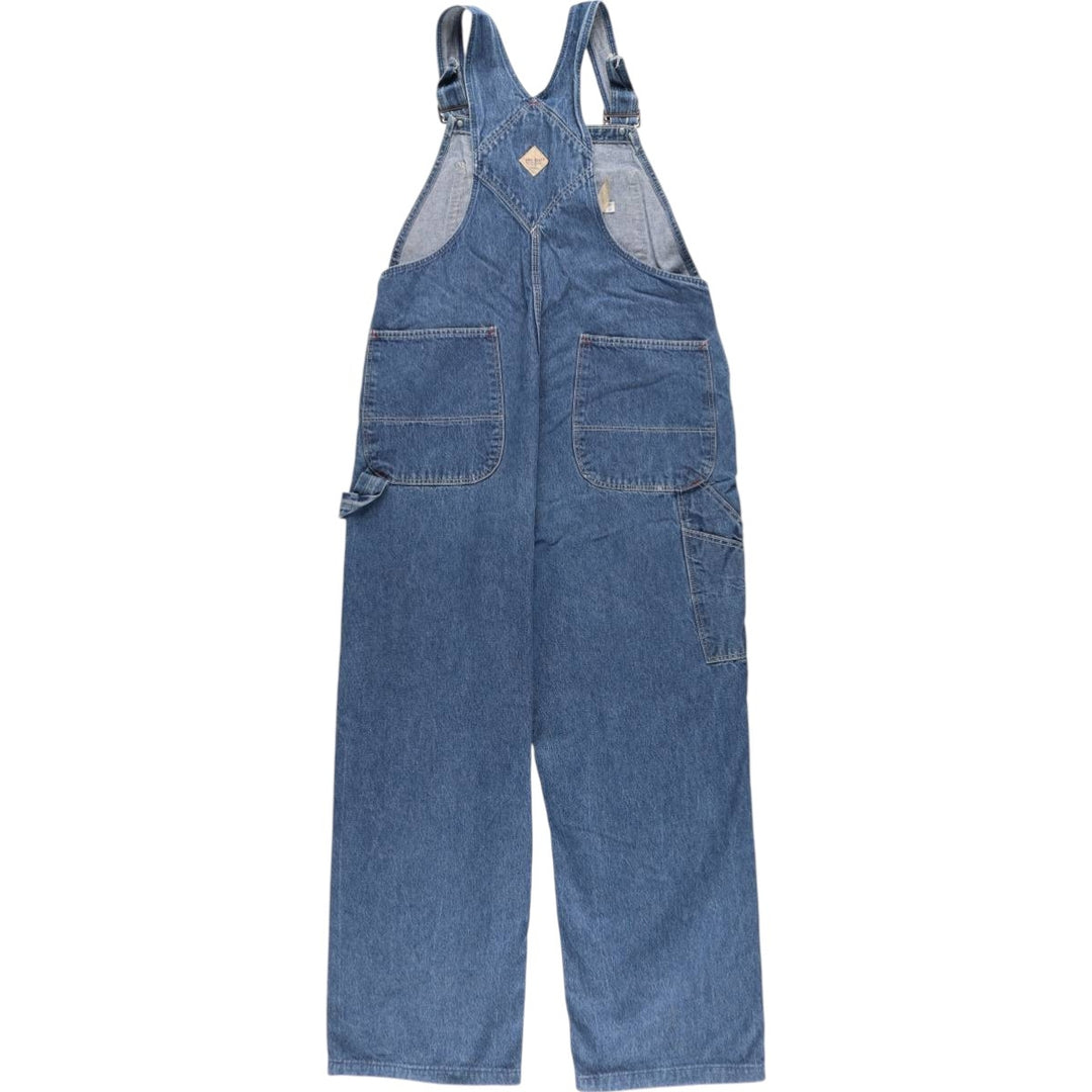 80'S BIG MAC denim overalls, made in USA, men's w36 size, vintage cotton blue type Vintage Second Hand