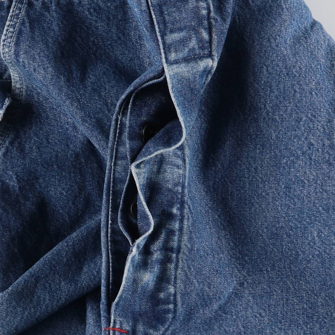 80'S BIG MAC denim overalls, made in USA, men's w36 size, vintage cotton blue type Vintage Second Hand