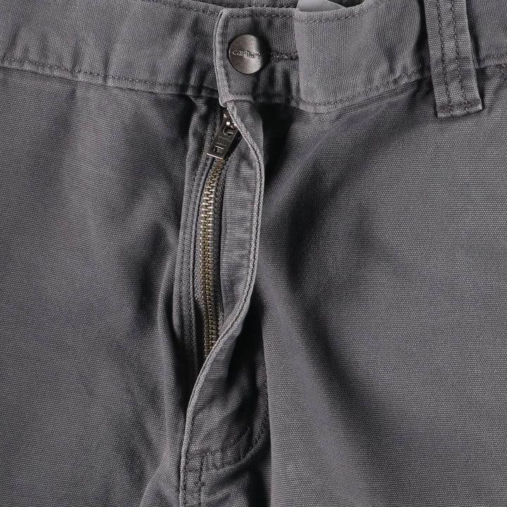 Carhartt Relaxed Fit Duck Work Shorts, Short Pants, Men's, W35 cotton gray type Vintage Second Hand
