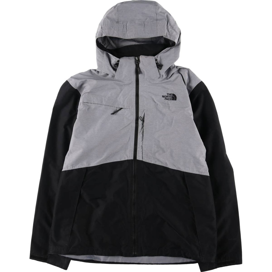 THE NORTH FACE Hooded Windbreaker, Men's XL Size polyester gray type Vintage Second Hand