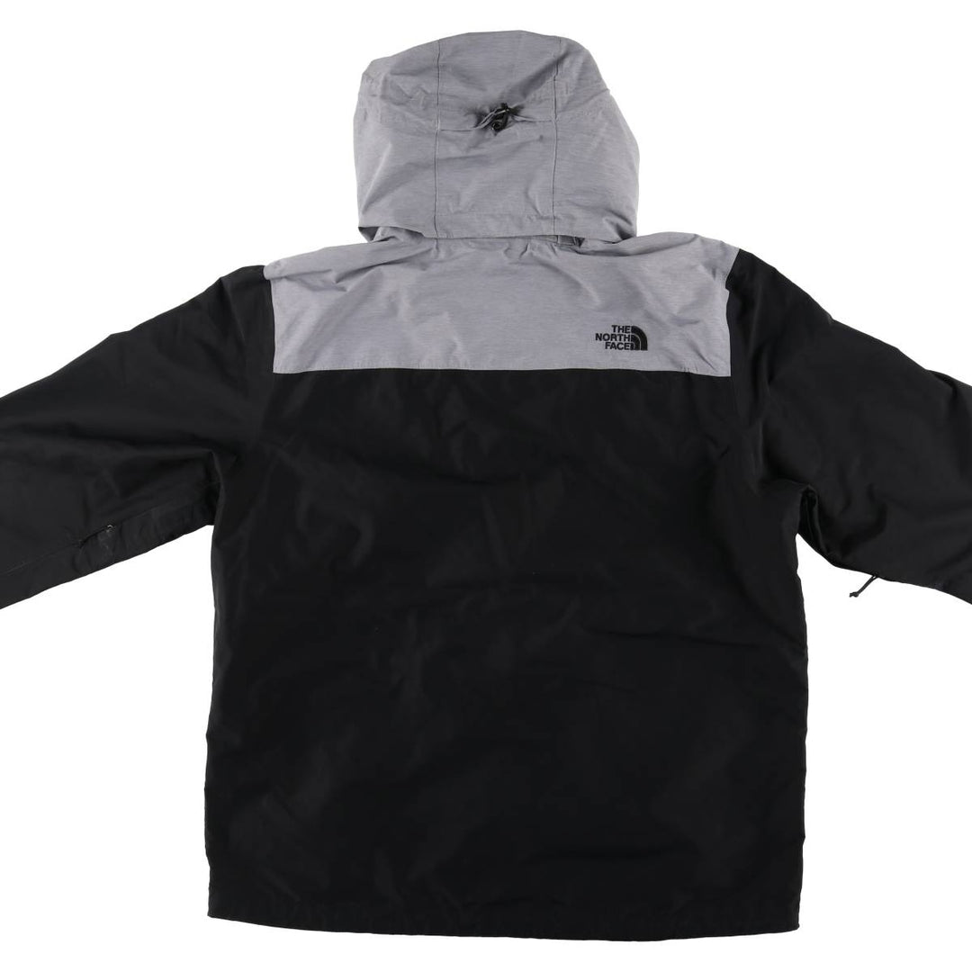 THE NORTH FACE Hooded Windbreaker, Men's XL Size polyester gray type Vintage Second Hand