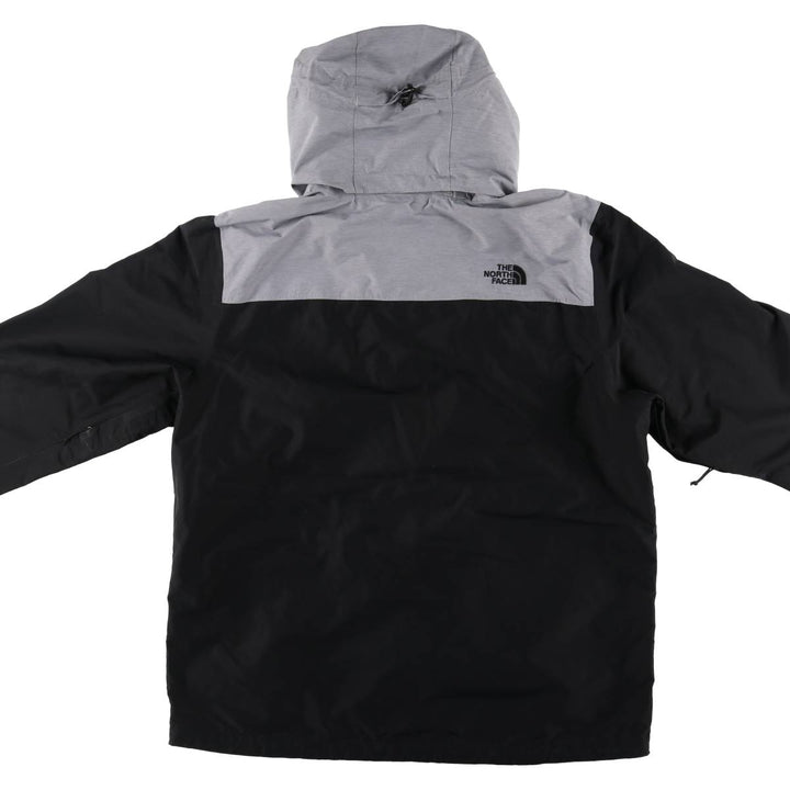 THE NORTH FACE Hooded Windbreaker, Men's XL Size polyester gray type Vintage Second Hand