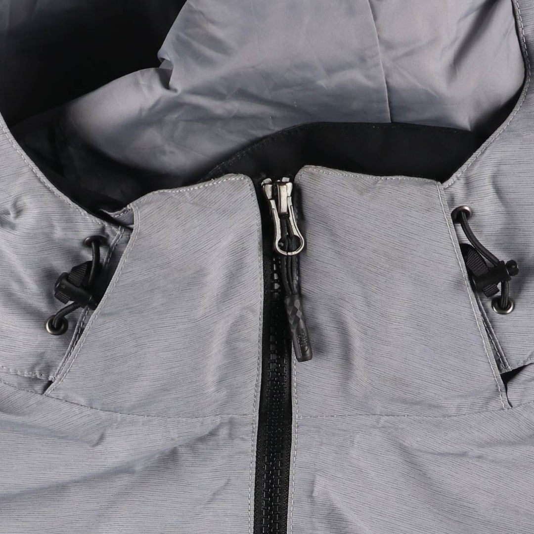 THE NORTH FACE Hooded Windbreaker, Men's XL Size polyester gray type Vintage Second Hand