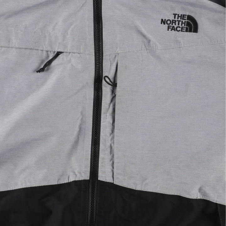 THE NORTH FACE Hooded Windbreaker, Men's XL Size polyester gray type Vintage Second Hand