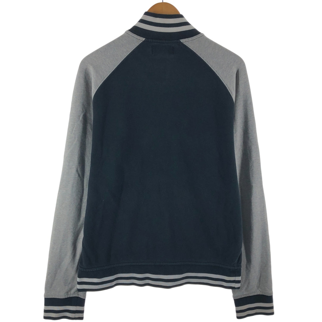 Ralph Lauren POLO by Ralph Lauren full zip sweatshirt, men's size L cotton black type Vintage Second Hand