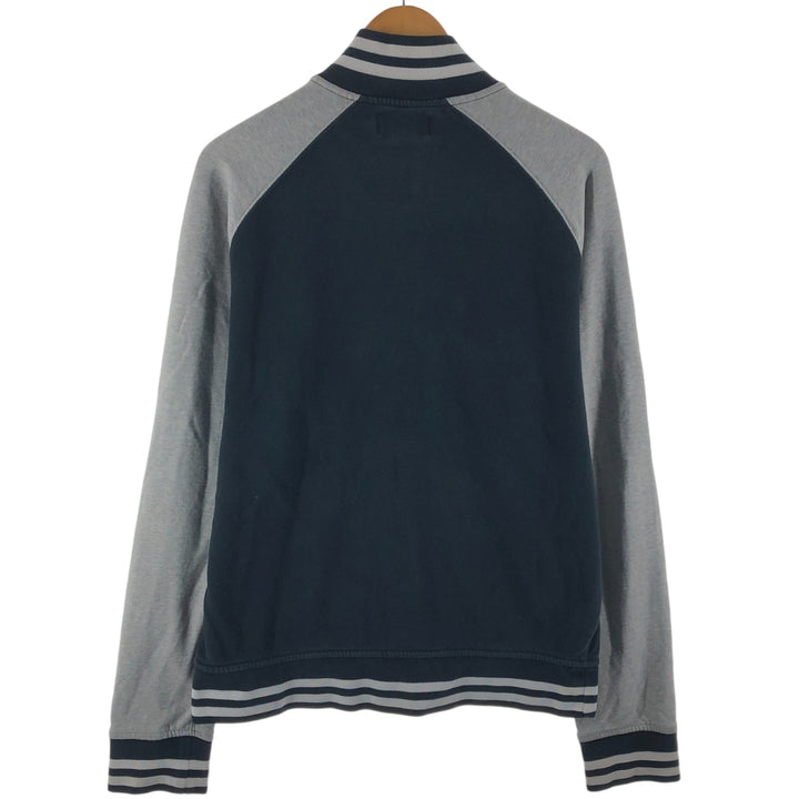 Ralph Lauren POLO by Ralph Lauren full zip sweatshirt, men's size L cotton black type Vintage Second Hand