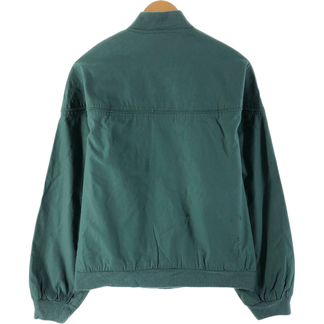PAR FOUR Derby Jacket, Cup Shoulder Jacket, Men's M size cotton green type Vintage Second Hand