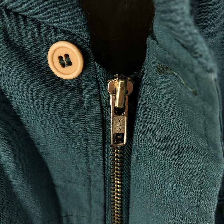 PAR FOUR Derby Jacket, Cup Shoulder Jacket, Men's M size cotton green type Vintage Second Hand