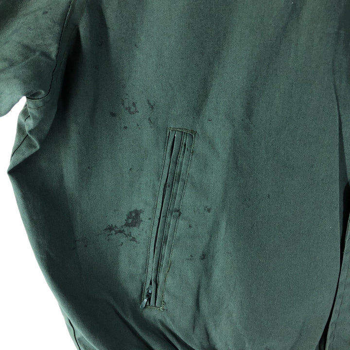 PAR FOUR Derby Jacket, Cup Shoulder Jacket, Men's M size cotton green type Vintage Second Hand