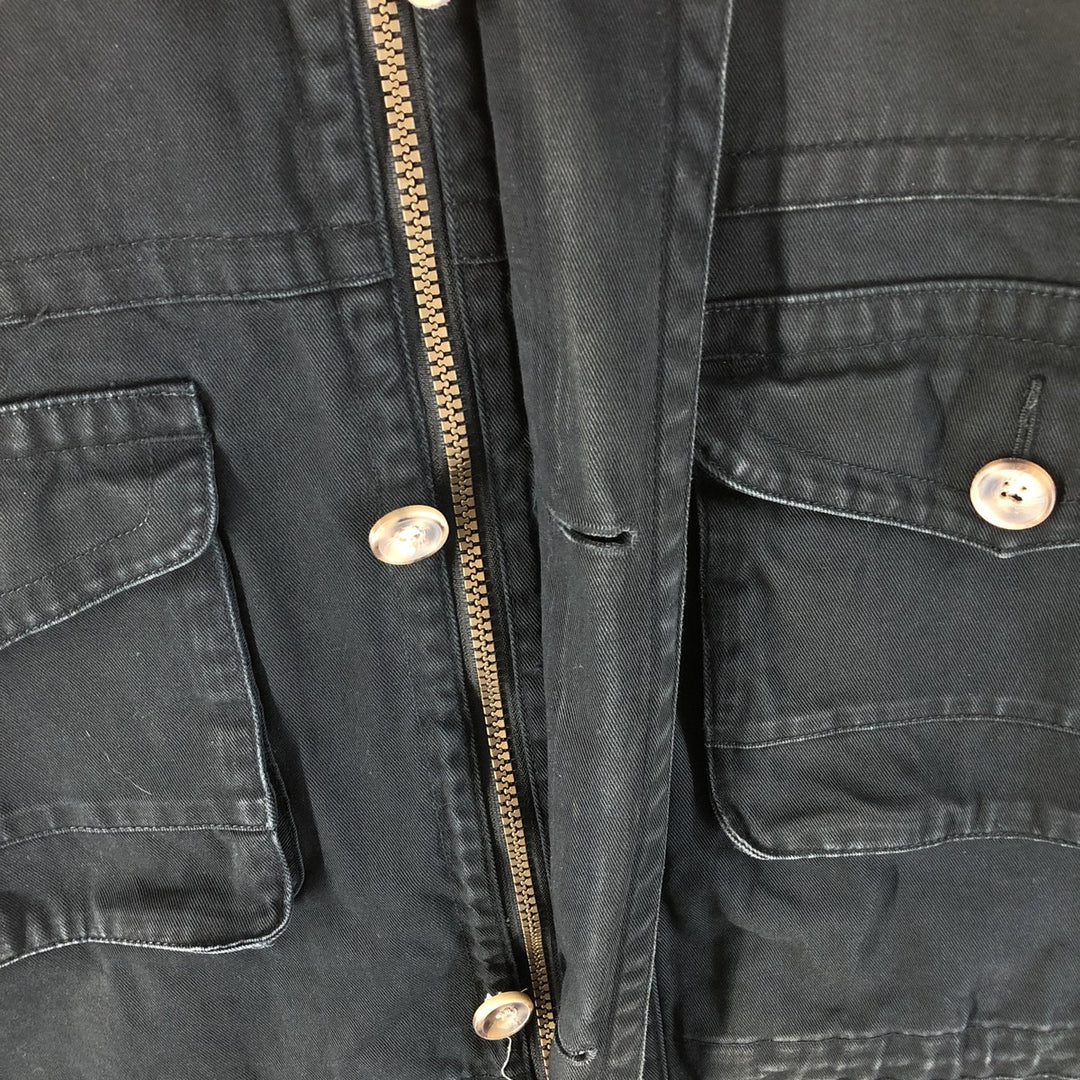 Vintage 80s-90'S Eddie Bauer Black Tag Cotton Jacket Men's M Size cotton black type Vintage Second Hand