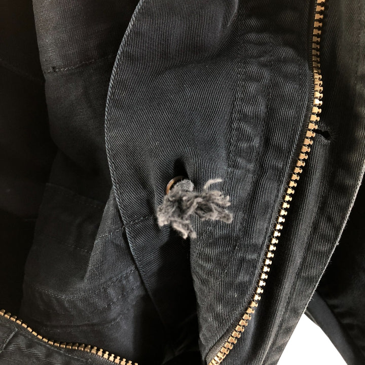 Vintage 80s-90'S Eddie Bauer Black Tag Cotton Jacket Men's M Size cotton black type Vintage Second Hand