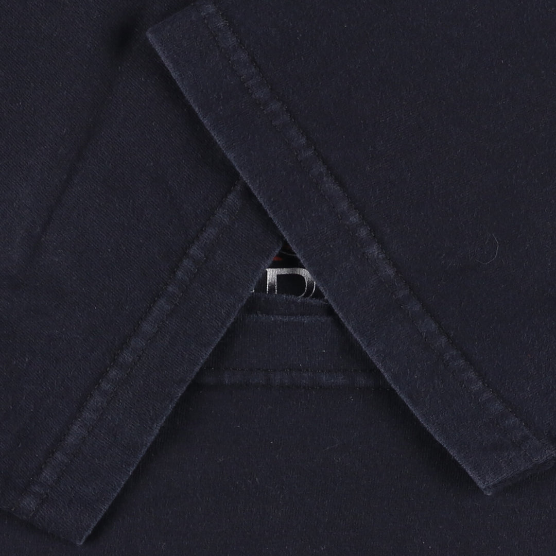 00'S Harley-Davidson Motorcycle Bike T-shirt Made in USA Men's L size cotton black type Vintage Second Hand