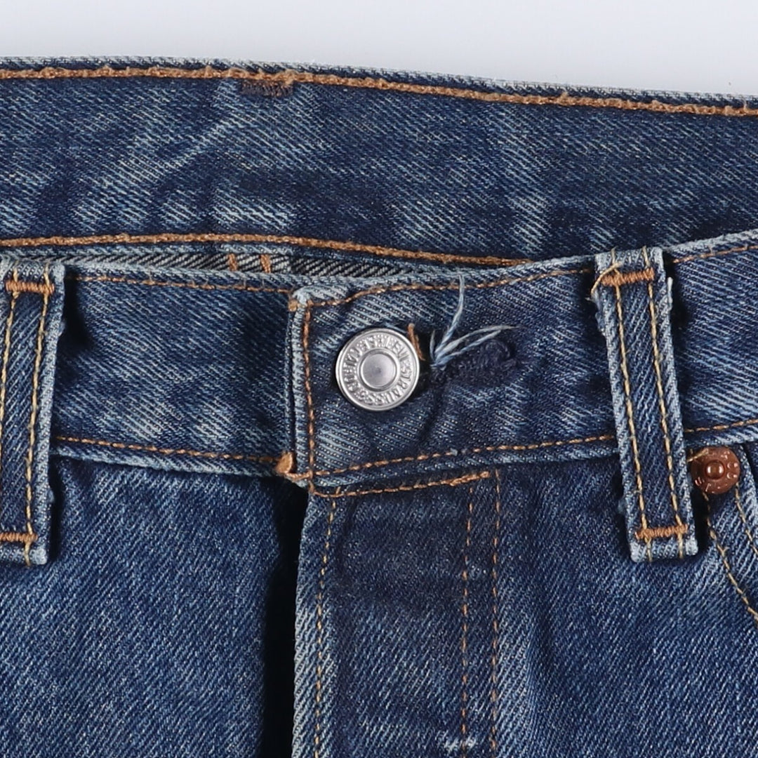 Levi's 501 straight denim pants for men, size W32 cotton blue type Vintage Second Hand