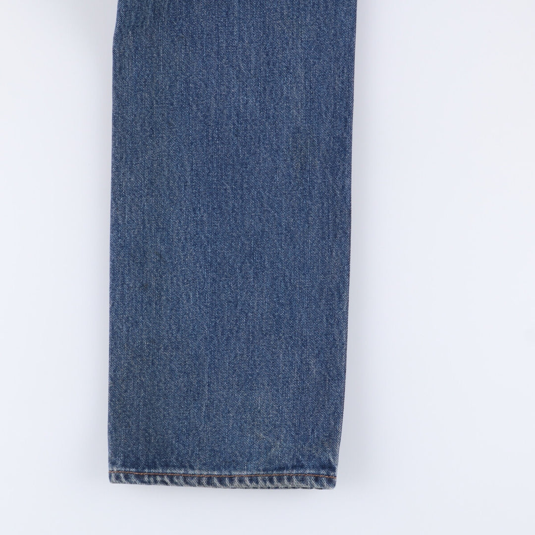 Levi's 501 straight denim pants for men, size W32 cotton blue type Vintage Second Hand