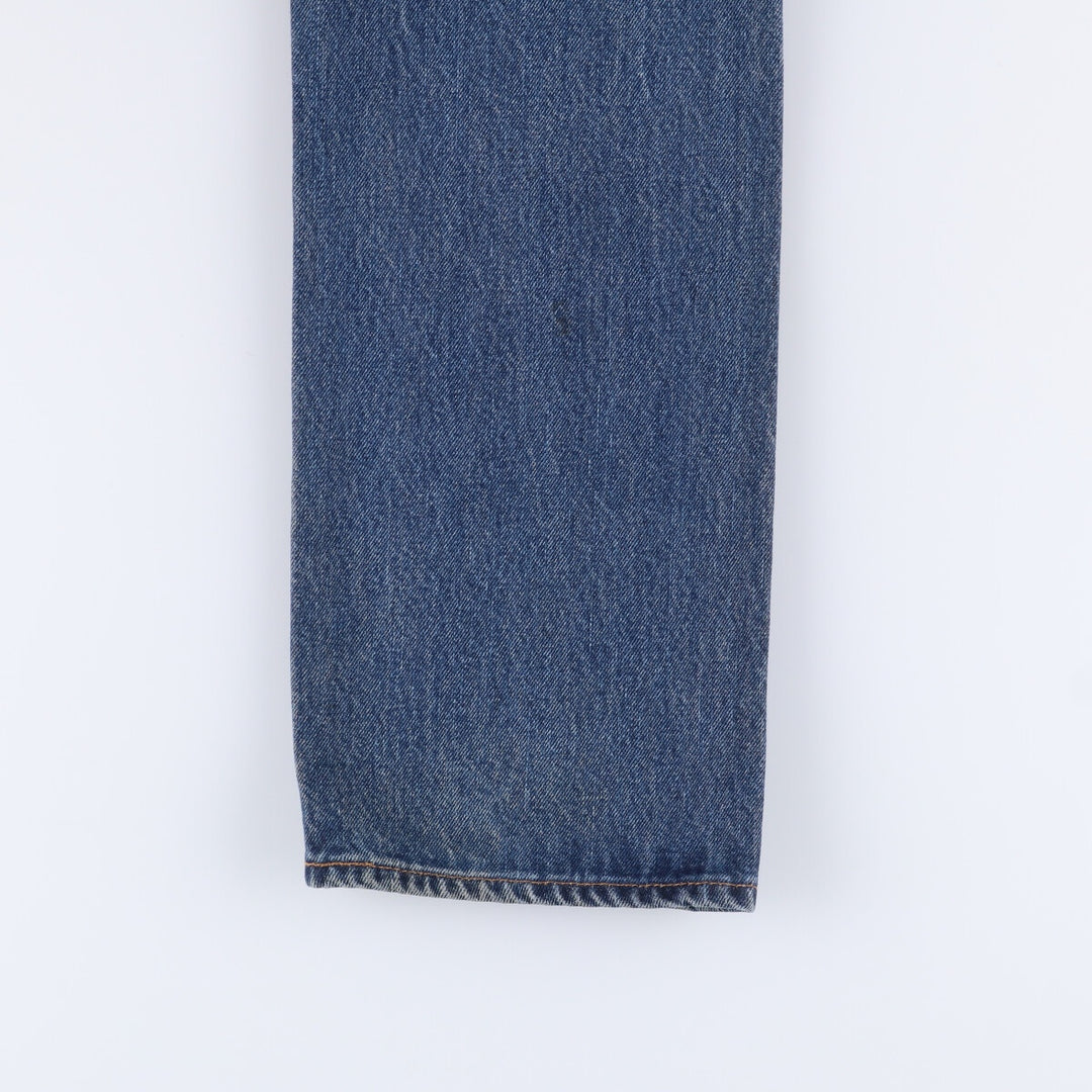 Levi's 501 straight denim pants for men, size W32 cotton blue type Vintage Second Hand