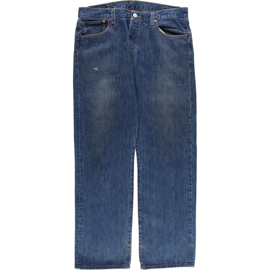 Levi's 501 straight denim pants for men, size W36 cotton blue type Vintage Second Hand