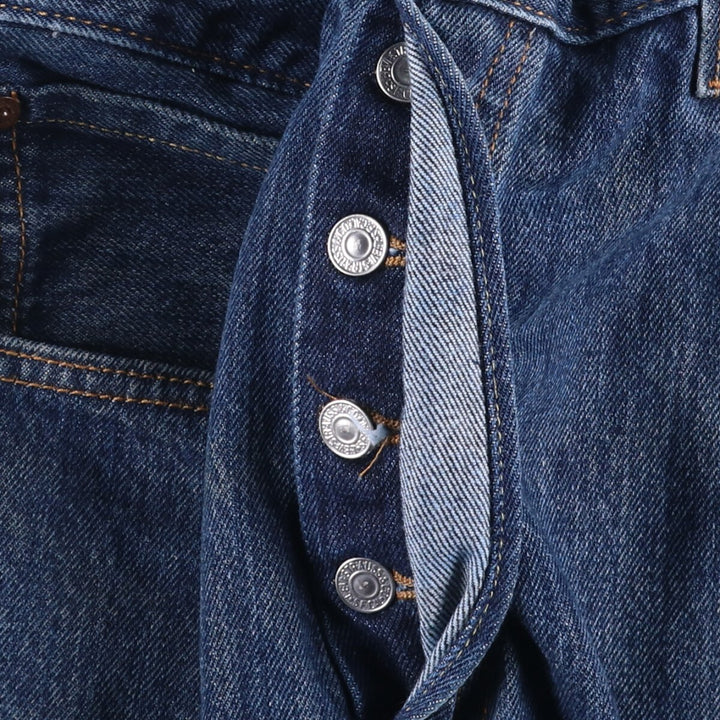 Levi's 501 straight denim pants for men, size W36 cotton blue type Vintage Second Hand
