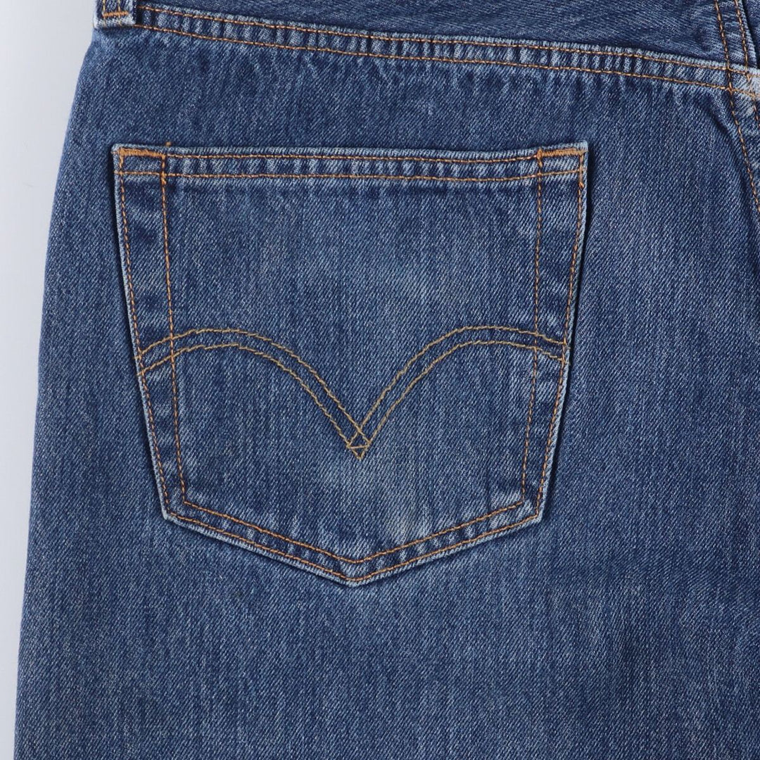 Levi's 501 straight denim pants for men, size W36 cotton blue type Vintage Second Hand
