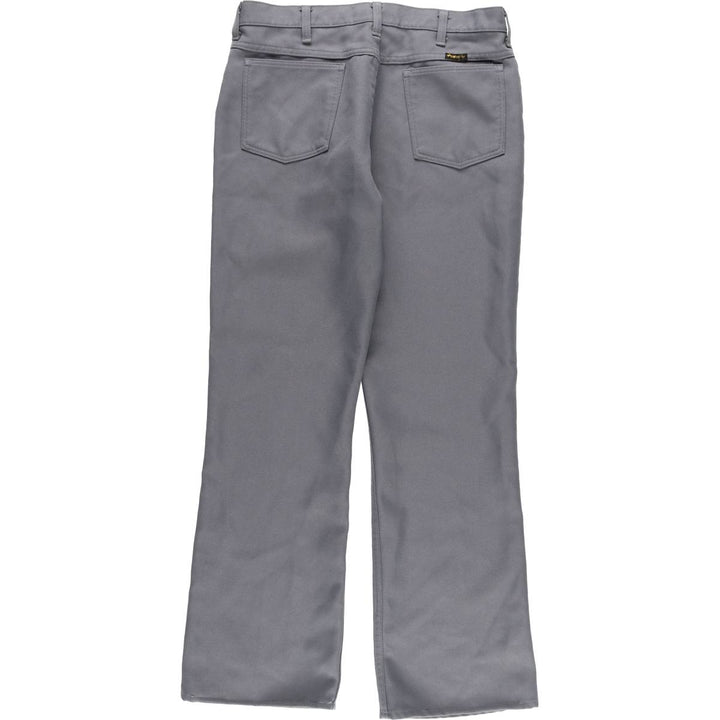 80s-90'S Wrangler Dress Jeans, Slacks, Made in USA, Men's, W33 equivalent, Vintage unclear gray type Vintage Second Hand