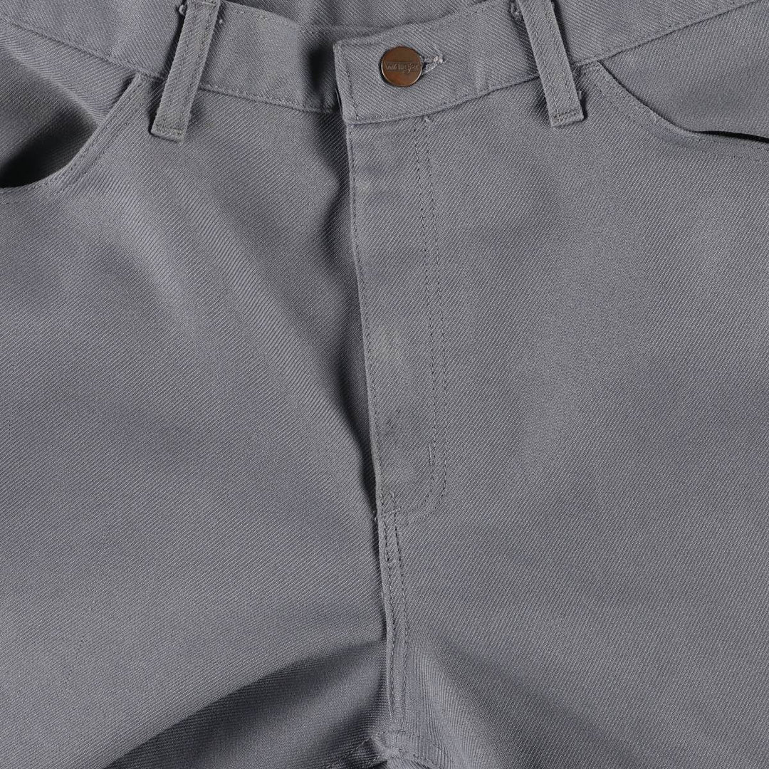 80s-90'S Wrangler Dress Jeans, Slacks, Made in USA, Men's, W33 equivalent, Vintage unclear gray type Vintage Second Hand