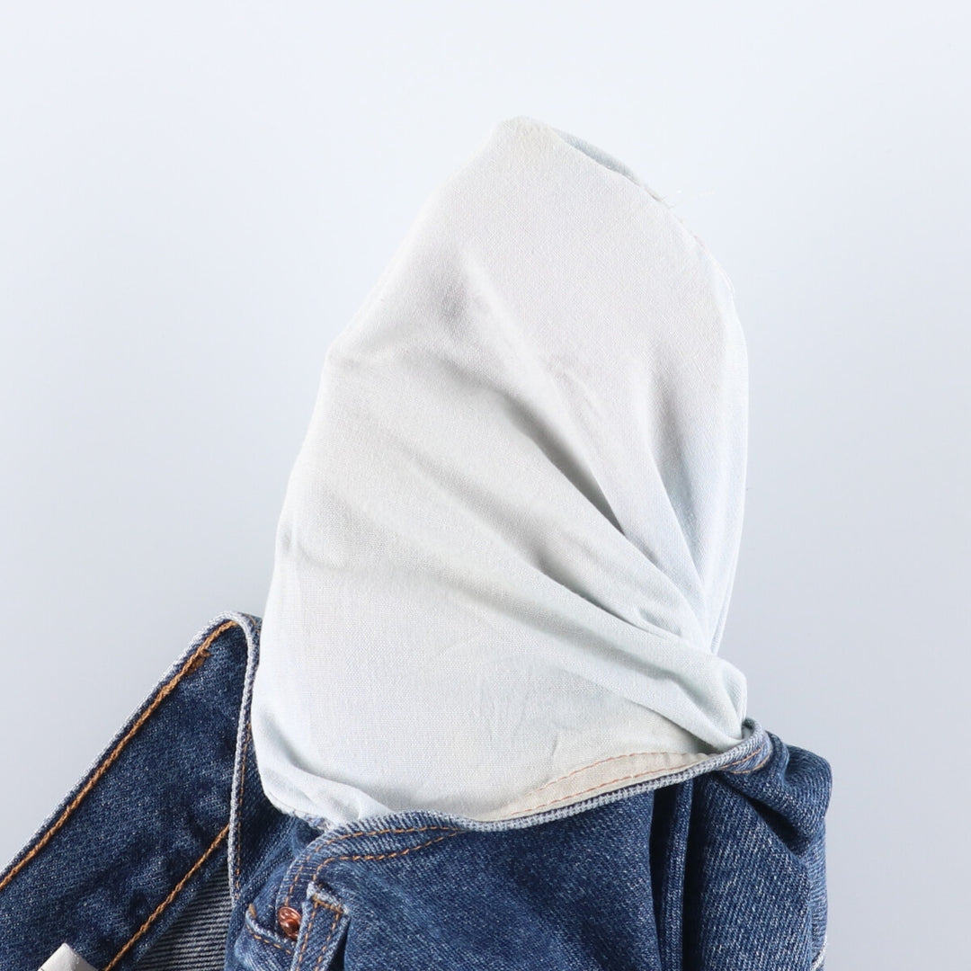 00'S Levi's 505 REGULAR FIT tapered denim pants for men, size w33 cotton blue type Vintage Second Hand