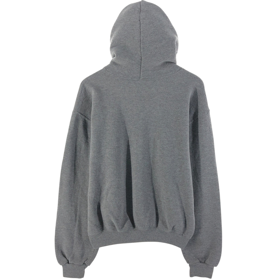 90'S Russell College Sweatshirt Pullover Hoodie, Men's M Size, Vintage polyester gray type Vintage Second Hand