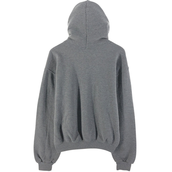90'S Russell College Sweatshirt Pullover Hoodie, Men's M Size, Vintage polyester gray type Vintage Second Hand