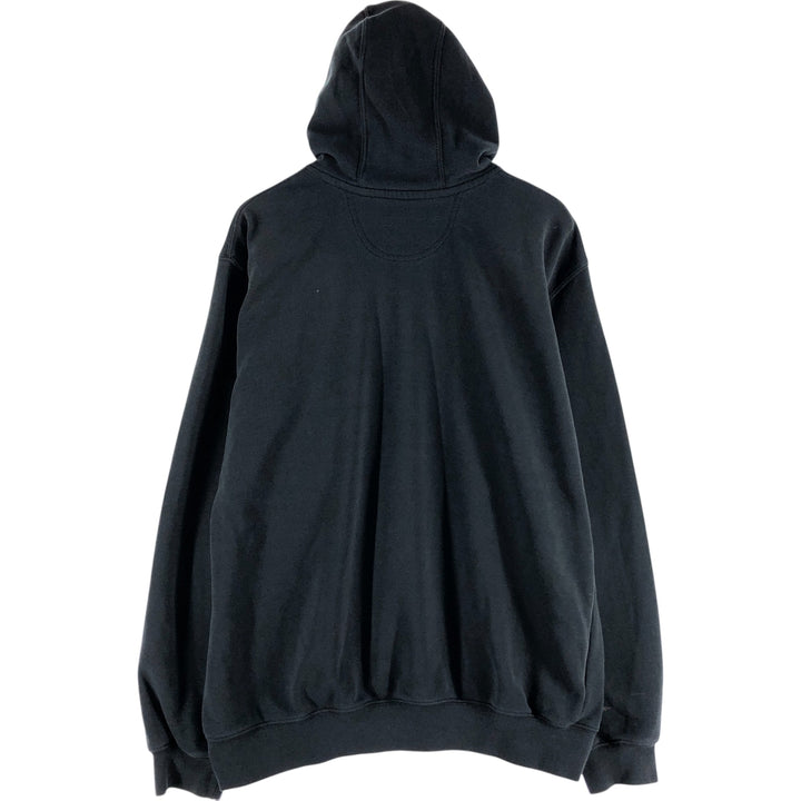 Carhartt ORIGINAL FIT sweatshirt pullover hoodie, men's size L cotton black type Vintage Second Hand