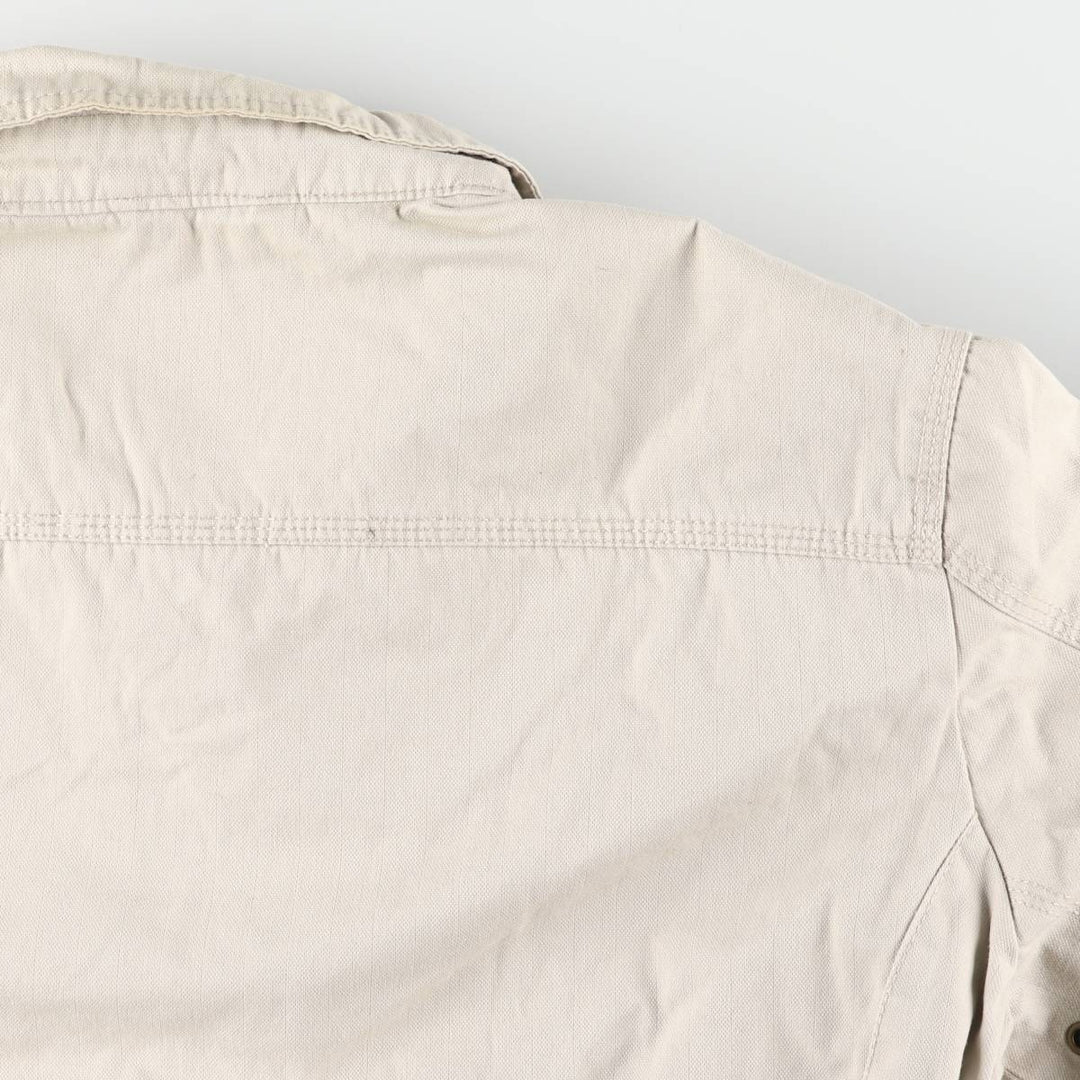 00'S Columbia Cotton Jacket Men's XL cotton Beige type Vintage Second Hand