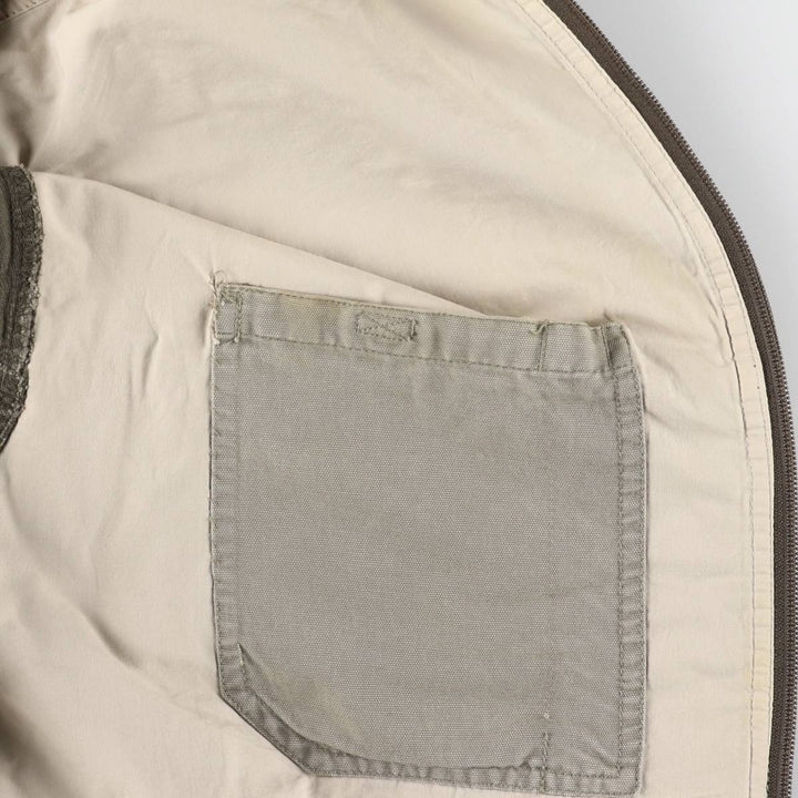 Columbia Cotton Jacket Men's XL Size cotton Khaki type Vintage Second Hand