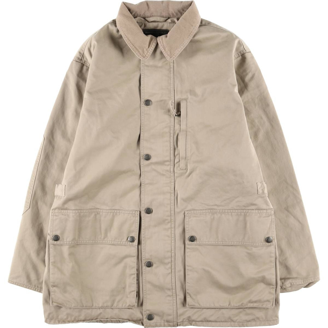 00'S Banana Republic Cotton Jacket Men's S Size cotton Beige type Vintage Second Hand