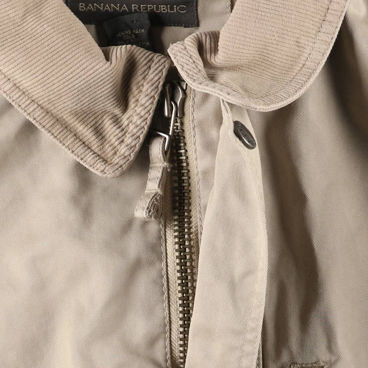 00'S Banana Republic Cotton Jacket Men's S Size cotton Beige type Vintage Second Hand