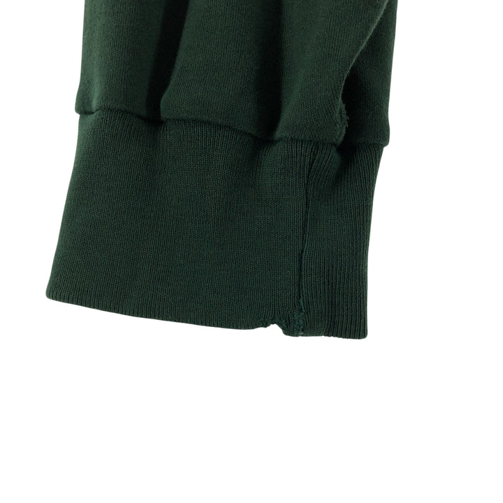 Ralph Lauren POLO by Ralph Lauren long sleeve polo shirt, men's size L cotton Green type dark green Vintage Second Hand
