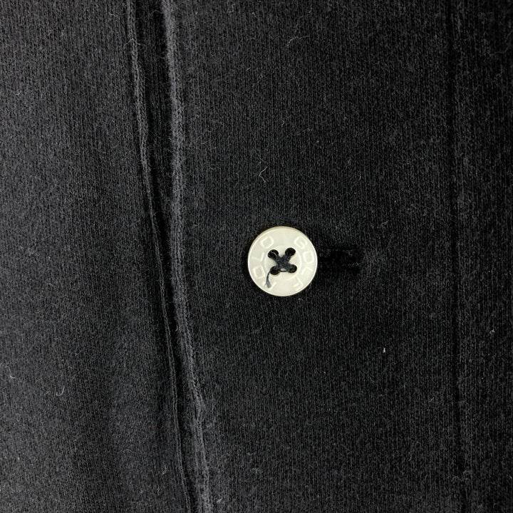 Ralph Lauren POLO GOLF Long sleeve polo shirt for men, size L cotton black type Vintage Second Hand