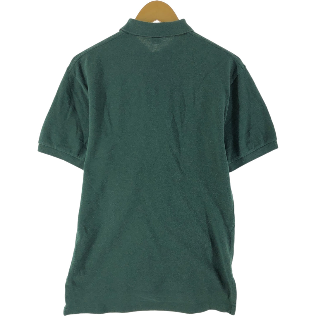 Ralph Lauren POLO by Ralph Lauren short sleeve polo shirt, size S for men cotton Green type dark green Vintage Second Hand