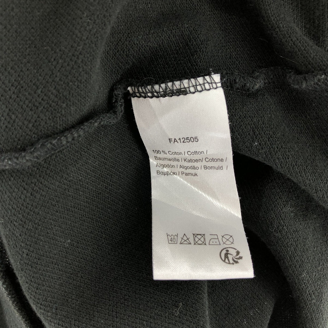 Lacoste Classic Fit short sleeve polo shirt size 5, men's size L cotton black type Vintage Second Hand
