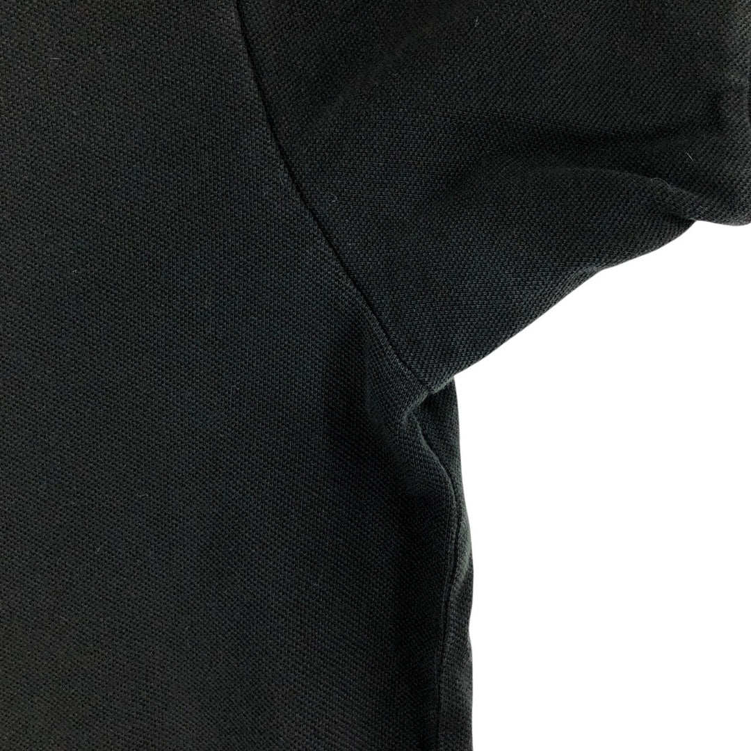 Lacoste Classic Fit short sleeve polo shirt size 5, men's size L cotton black type Vintage Second Hand