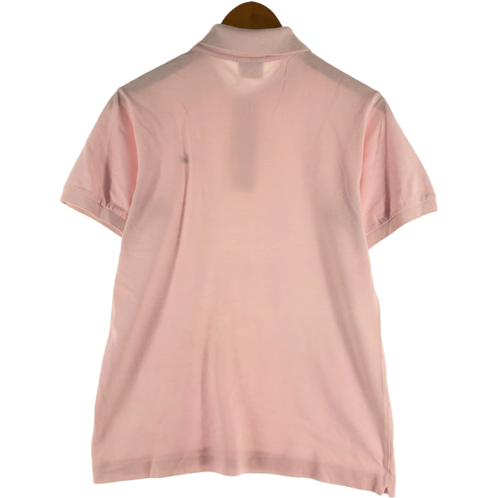 Lacoste LACOSTE short sleeve polo shirt size 3, men's size S cotton pink type Vintage Second Hand