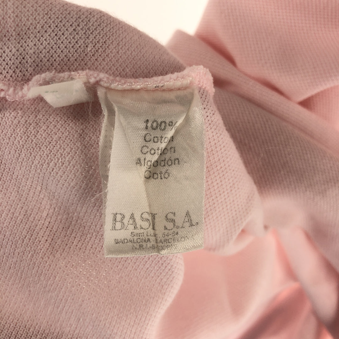 Lacoste LACOSTE short sleeve polo shirt size 3, men's size S cotton pink type Vintage Second Hand