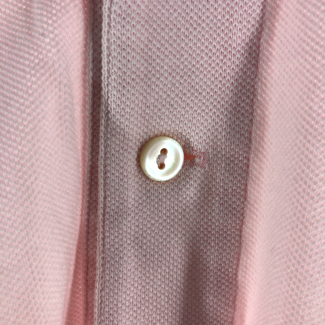 Lacoste LACOSTE short sleeve polo shirt size 3, men's size S cotton pink type Vintage Second Hand