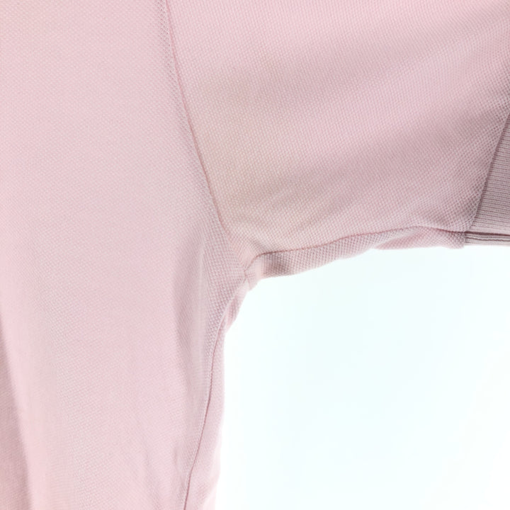 Lacoste LACOSTE short sleeve polo shirt size 3, men's size S cotton pink type Vintage Second Hand