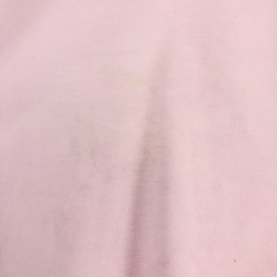 Lacoste LACOSTE short sleeve polo shirt size 3, men's size S cotton pink type Vintage Second Hand