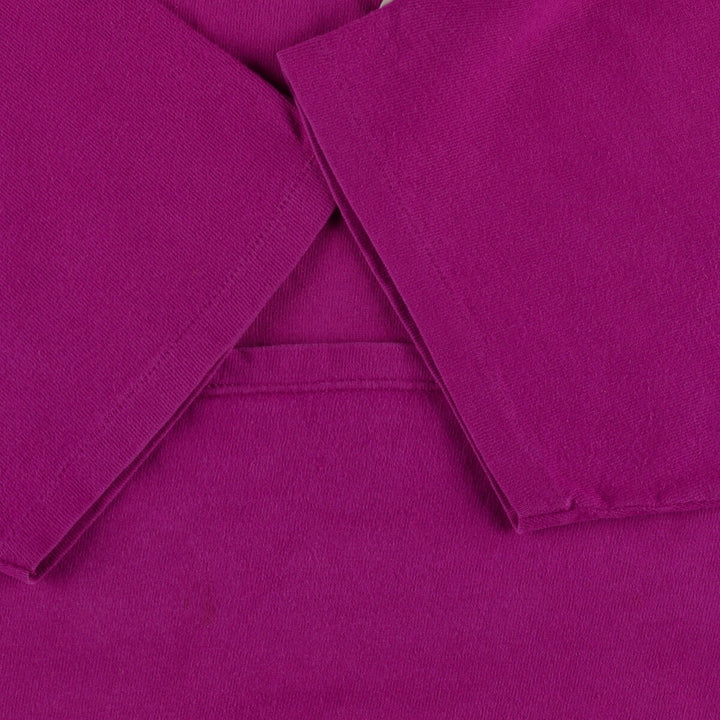 90'S Champion Authentic Athletic Apparel Logo T-shirt Made in USA Men's L Vintage cotton purple type Vintage Second Hand