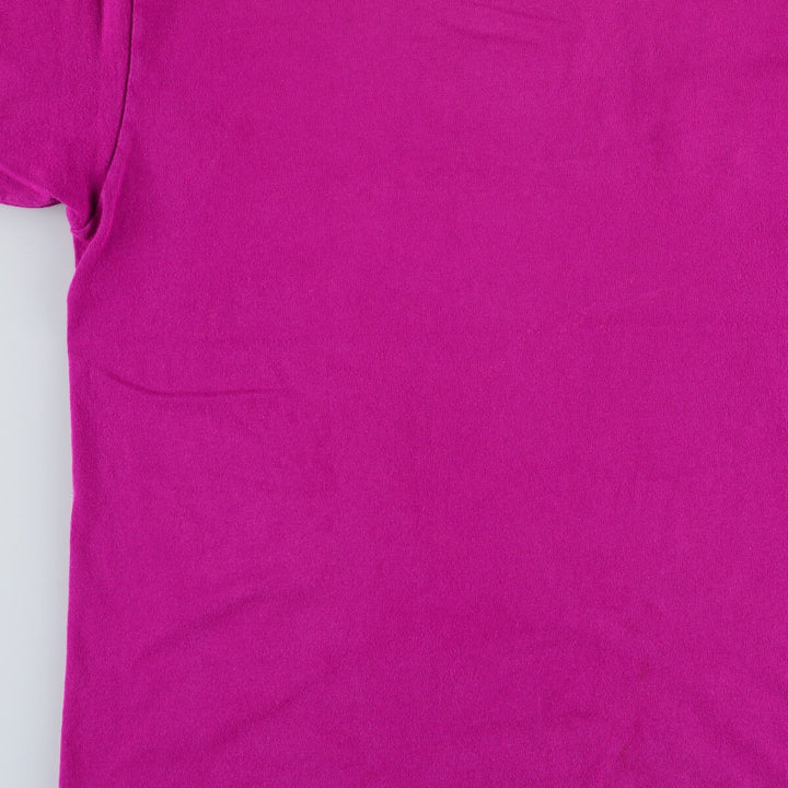 90'S Champion Authentic Athletic Apparel Logo T-shirt Made in USA Men's L Vintage cotton purple type Vintage Second Hand