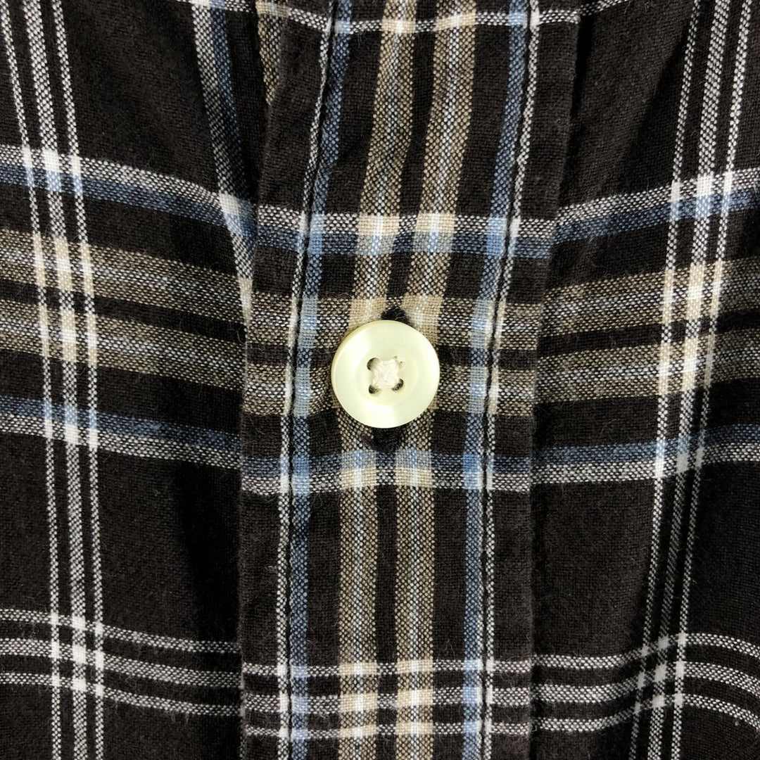 Carhartt Check Pattern Button-down Short Sleeve Work Shirt, Men's XXL cotton brown type Vintage Second Hand