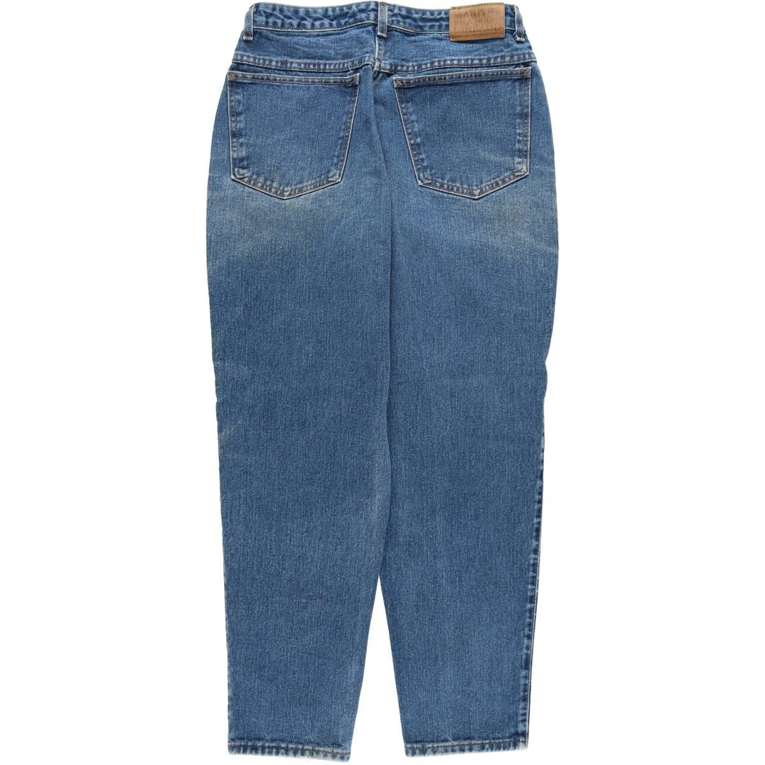 90'S Marithé François Girbaud Tapered Denim Pants Made in USA Women's L (w28) Vintage cotton blue type Vintage Second Hand